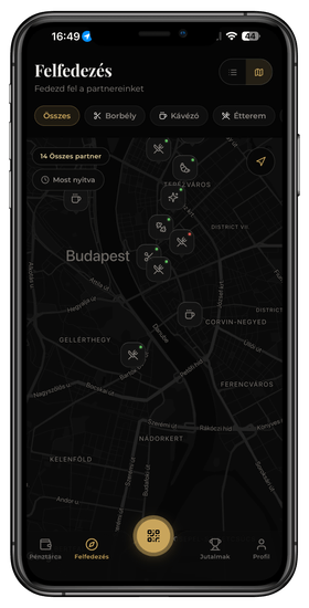 Revino discover — partner map